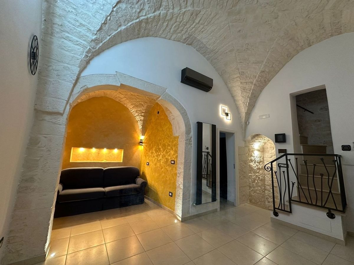 Volte a stella in una casa del centro storico di Ostuni